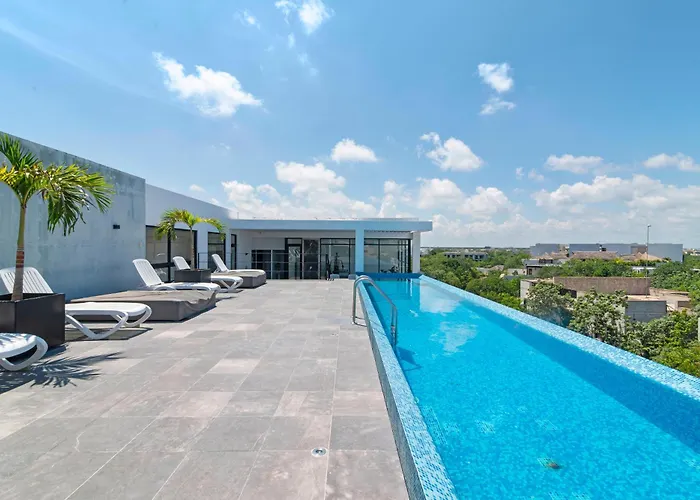 Estudio Totalmente Equipado Aldea Zama Apartment *