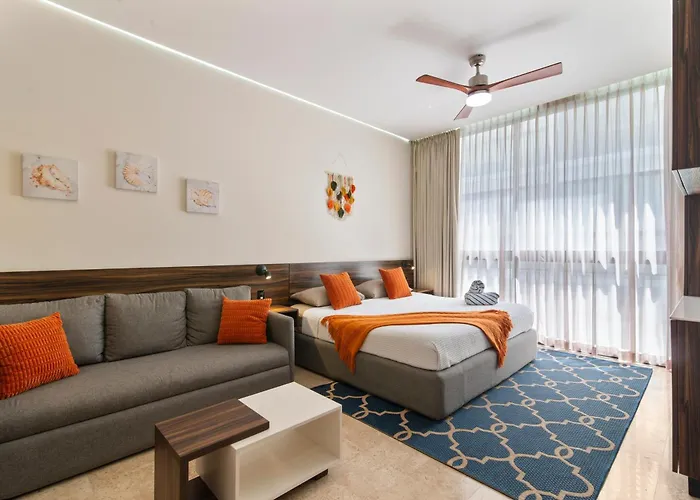 Estudio Totalmente Equipado Aldea Zama Apartment *